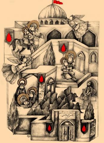 تصویرسازی | مجموعه تصویرسازتولید شده در رویداد هنری، ملی سفینة‌النجاة